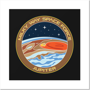 Milky Way Space Force - Jupiter Posters and Art